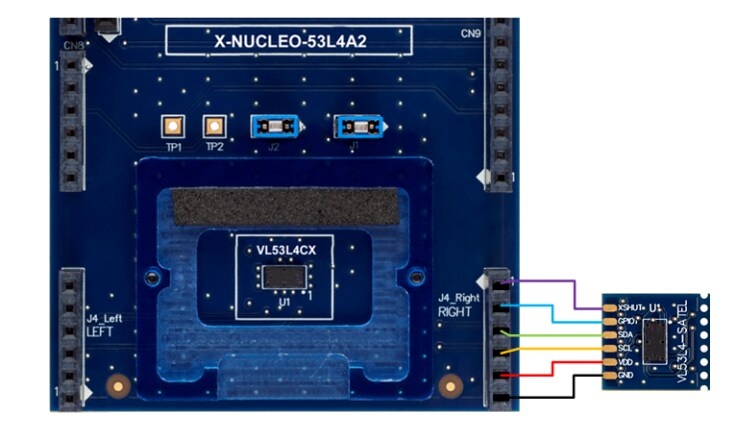 STMicroelectronics X-NUCLEO-53L4A2 Expansion Board